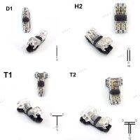 D1 T1 t2 H2 T Type Scotch Lock Quick electric Wire Connectors 2 Pin Cable 3 Way No Soldering Compact Crimp Terminal Block q1 17TH