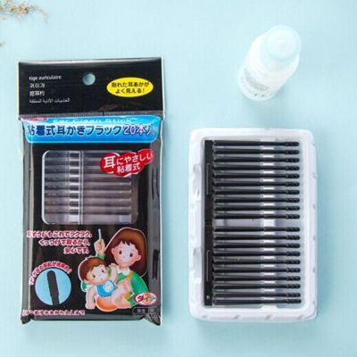 【jw】✶  20Pcs/Pack Disposable Ear Swabs Pick Tips Wax Removal Remover Nasal Cleaner Stick  11
