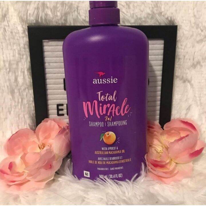 Aussie Total Miracle 7n1 Shampoo (900ml) Lazada PH