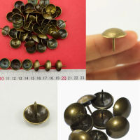 100 pcsPack Antique and Vintage Upholstery Nails Bronze Metal Tags Furniture Sofa Shoe By Decorative Tack Stud