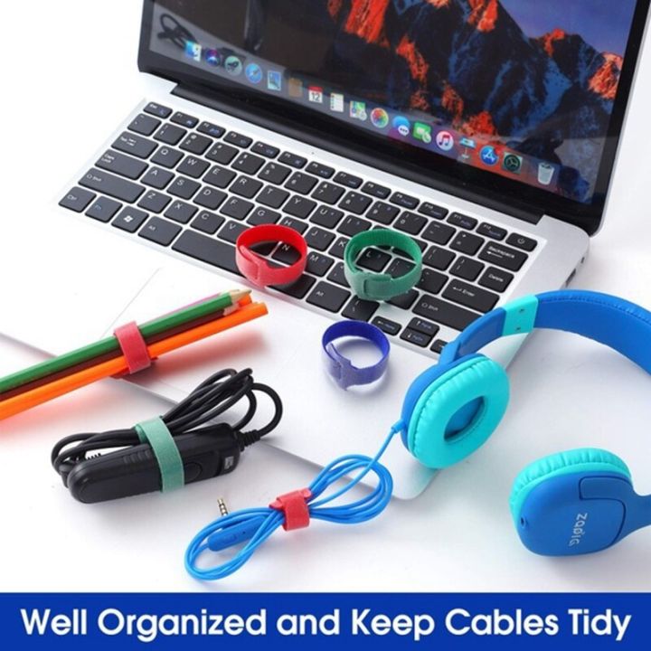 30pcs-50pcs-detachable-cable-ties-color-reusable-nylon-ties-t-type-cable-organizer