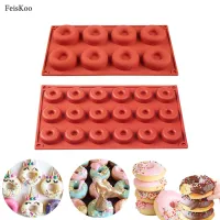 Donut Silicone Mold Baking Pan Non-Stick Pastry Chocolate Dessert Cake Tools DIY Decoration Tools Bagels Muffins Donuts Maker