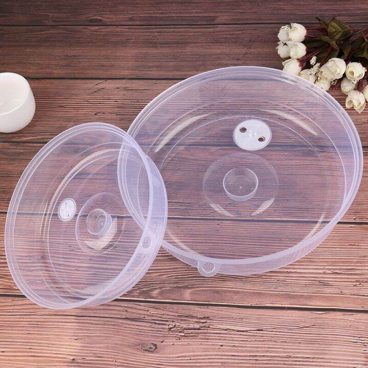 limited-time-discounts-new-1pcs-plastic-microwave-food-cover-clear-lid-safe-vent-kitchen-tools-home-accessories