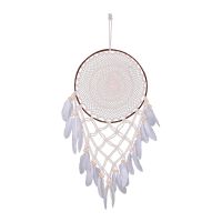 Dream Net,Nordic Style Luxury Dream Catcher,Handmade Home Porch Decoration Flower Pendant,Wall Decoration