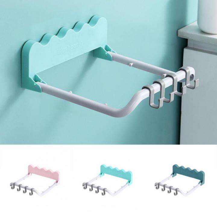 washbasin-shelf-no-punching-suction-cup-washbasin-storage-rack-foldable-bathroom-toilet-wall-washbasin-hanger-household-products-bathroom-counter-stor