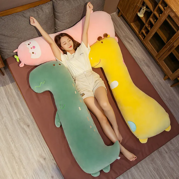 JOJO CASTLE Cute Cartoon Animal Long Sleeping Pillow Squishy Plush Toys  Stuffed Removable Cushion Boyfriend Kids Girl Birthday Gifts | Lazada PH
