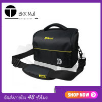 KingSports Classic Nikon Camera Shoulder Bag คลาสสิกกล้องกระเป๋ากล้อง DSLR กระเป๋าสะพายแบบพกพาแฟชั่นกล้องโพลีเอสเตอร์เคสสำหรับ1กล้อง2เลนส์และอุปกรณ์เสริมขนาดเล็ก For D3100 D3200 D5100 D5200 D7000 D7100 etc