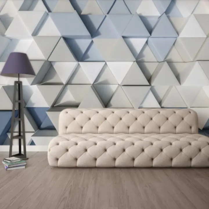 Wallpaper 3D Custom Geometric Katalog 2 | Lazada Indonesia