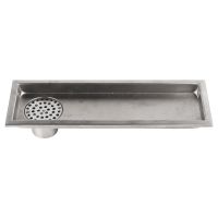 【cw】hotx Large Rectangle Shower Floor Drain Drainage Gully(side drainage)