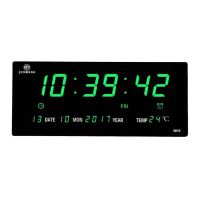 spot ✶นาฬิกาดิจิตอล จินเหิงรุ่นYX-3615 36x15x3cm นาฬิกา ตั้งโต๊ะ LED DIGITAL CLOCK นาฬิกาแขวน นาฬิกาตั้งโต๊ะ มี4สี☜