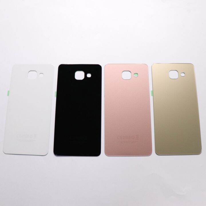 สำหรับ-samsung-galaxy-a3-a5-a7-2016-a310-a510-a710เต็มกรอบกลางปลอกหุ้มฝาหลังเคสกระจก-หน้าจอด้านหน้าเลนส์กระจก-a510f