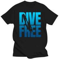 Dive Free Freediver T-Shirt เสื้อทีเชิ้ตฟรีไดวิ่ง