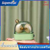 Super thai? เครื่องต้มไข่เรือกลไฟไข่ใบเล็กอเนกประสงค์สำหรับหอพักบ้านเครื่องทำอาหารเช้าสายเดี่ยวขนาดเล็กปิดเครื่องอัตโนมัติ