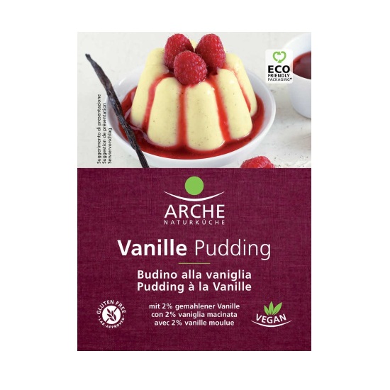 Bột pudding hữu cơ cao cấp vị vani arche 40g - ảnh sản phẩm 1