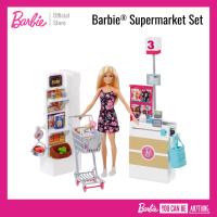 Barbie Supermarket Set ตุ๊กตา บาร์บี้ ซุปเปอร์มาร์เก็ต (ของเล่นเด็ก, ตุ๊กตา) FRP01