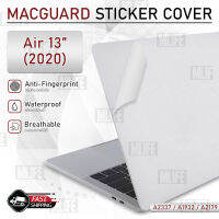 MLIFE - สติ๊กเกอร์ MacBook Air 13 M1 2022 - 2020 A2337 / A1932 / A2179 ฟิล์มกันรอย สติ๊กเกอร์กันรอย เคส กระจก ฟิล์มหลัง สีใส แบบด้าน - MacGuard Sticker Protective Matte Clear Film Screen