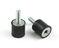 10ชิ้น15*15มม M5ร่างกาย * 15มมชายหญิงยางป้องกันการสั่นสะเทือน Bobbin Isolator