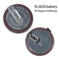 Rechargeable Button Lithium Battery ML2020 VL2020 Battery for Panasonic For BMW E46 E60 E90 accu FOB F1 Fobs Key 90 Degree Batteries