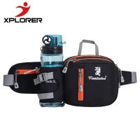 ♛☊ cri237 Waist Bag Outdoor Backpack Bag for Men Women Hiking Walking Running Bike Motor Bag Water Bottle Phone Holder Pouch