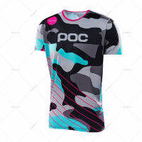 2021วิบากเสื้อใหม่ขี่จักรยานย์ดาวน์ฮิลล์ MTB ทีม POC เสื้อผ้าผู้หญิงและผู้ชายเสื้อผ้าจักรยานตลกจักรยาน M Aillot BMX