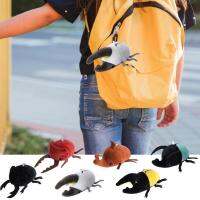 ด้วง Plush สมจริง Chalcosoma Atlas สัตว์กระดองสัตว์ตุ๊กตาตุ๊กตาสัตว์ตุ๊กตาด้วงขนาดเล็ก Keyfob สำหรับเด็กชายเด็กหญิงได้เปรียบ