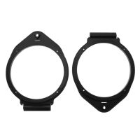 2pcs 6.5in Car Front Rear Door Speaker Adapter Brackets for CHEVROLET BUICK Car Styling Horn Adapter Plates Bracket Ring Mat New