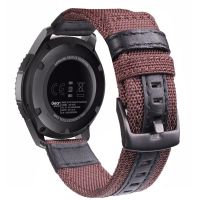 ✵☼ஐ Nylon Watchbands For Samsung Gear S3 S2 Black Green Coffee Watch Band Classic Strap Stainless Steel Black Silver Buckle