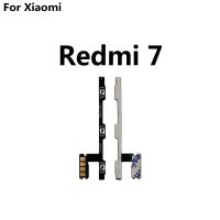 ปุ่มปรับสายเปิด/ปิดใหม่และเพิ่ม/ลดระดับเสียงอะไหล่ Xiaomi Redmi 7 7A 8 8A 9 9A Redmi Note 7 8 9 Pro