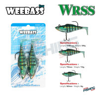 อุปกรณ์ตกปลา WEEBASS เหยื่อปลายาง - รุ่น WRSS 03 (2ชิ้น) เหยื่อยาง ปลายาง