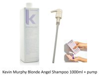 Kevin Murphy Blonde angel wash shampoo 100ml แชมพูเนื้อม่วงสำหรับผมสีม่วงหรือเทา ขวดใหญ่พร้อมหัวปั้ม