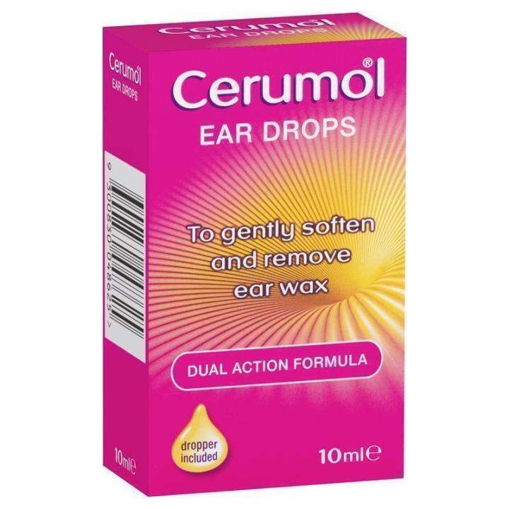 CERUMOL EAR DROPS 11ML help to loosen and eliminate ear wax Lazada