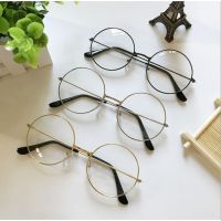 Round Metal Decorative Harajuku Prince Optical Glasses