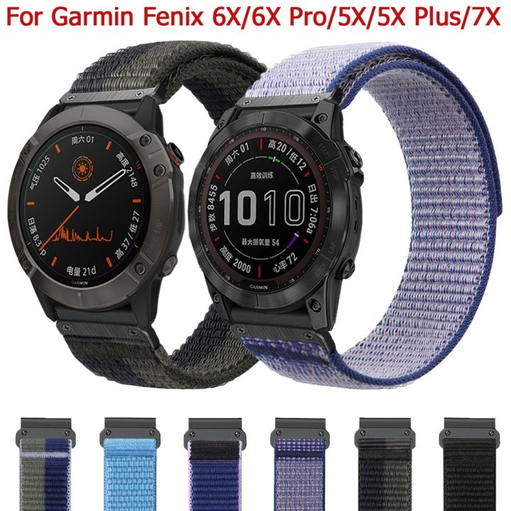 Correa 26mm Para Garmin Fenix 5x/5x Plus/6x/6x Pro/7x