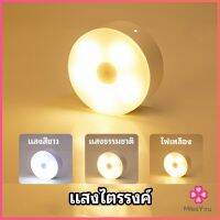 Missyouโคมไฟหัวเตียง 0.6w LED โคมไฟ ยึดผนังด้วยแม่เหล็ก ชาร์จ LED Button night light