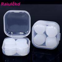 16/8Pcs Soft White Earplugs Noise Reduction Silicone Ear Plugs Swimming Waterproof Protective for Sleep Study Travel Accessories Accessories