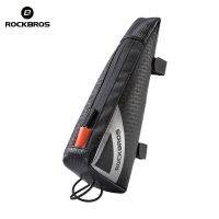 ROCKBROS Cycling Bag Bike Top Tube Bag MTB Road Bicycle Front Frame Tool Bag Aerodynamics Design Bicycle Bags &amp; Panniers Basket