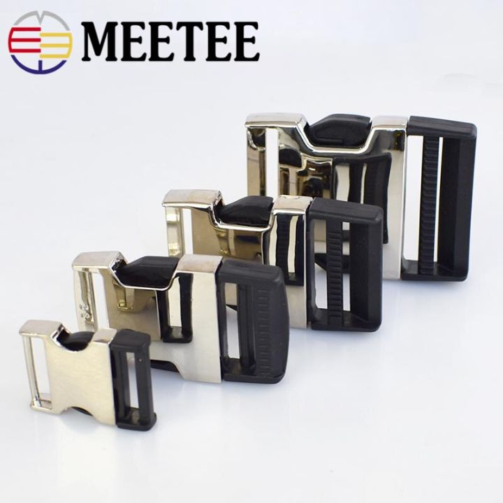2pcs-meetee-25-50mm-metal-bag-backpack-side-release-buckles-luggage-shoes-clothes-dog-collar-weing-belt-clip-clasp-accessories