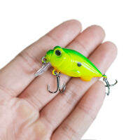 【Cw】OUTKIT 1PCS New Japanese Design Hard Fishing Lure 4cm5. 2g Mini Crank Bait For Pike Perch Bass Sinking Crankbait Pesca ！