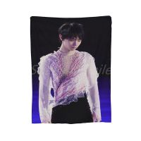 Japanese Figure Skating Star Prince Blanket Super Soft and Comfortable Flannel Blanket/Sofa/Bed Blanket/Gift