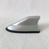 Silver Shark Fin Antenna สำหรับรถยนต์,Waterproof Car Antenna Toppers AM FM Signal Aerial