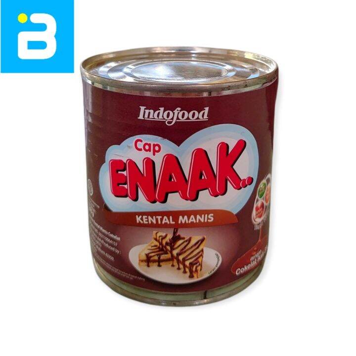 Susu Kental Manis Cap Enaak Cokelat 370 G | Lazada Indonesia