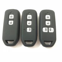 dfthrghd Silicone rubber smart case smart remote key guard For Honda car key n-box nbox custom n wagon none 2 3 4 button shell