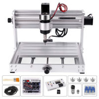 Upgrade CNC 3018Pro Max Engraver With 200W Spindle 3 Axis Pcb Milling Machine, GRBL Control Wood Router Engraver DIY CNC Machine With Offline Controller