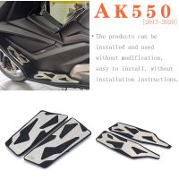 สำหรับ KYMCO AK 550ที่วางเท้ารถจักรยานยนต์2019 2018 Ak550ที่พักเท้าเหยียบพรมเช็ดเท้าที่วางเท้าแผ่นรองเท้า AK 550 2017-2020