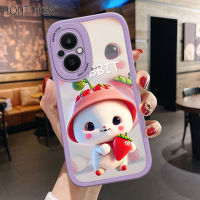 เคส Hontinga สำหรับ OPPO Reno 8 Reno8 Pro Reno 8Z Reno8 Reno8Z Z 5G เคสโทรศัพท์ซิลิโคนนิ่มหนังกระต่ายน่ารักเคสป้องกันกล้องคลุมทั้งหมดฝาหลังกันกระแทกเคสโทรศัพท์นิ่มสำหรับเด็กผู้หญิง