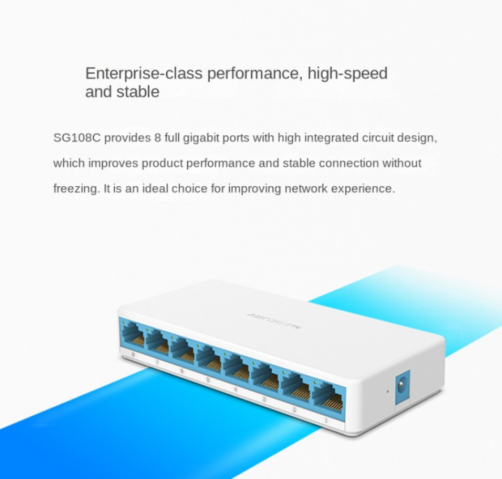 gigabit-switch-ethernet-8-port-10-100-1000mbps-สวิตช์เครือข่ายฮับ-rj45ฮับอินเทอร์เน็ตหัวฉีดโซโหเดสก์ท็อปสวิตช์อัจฉริยะ