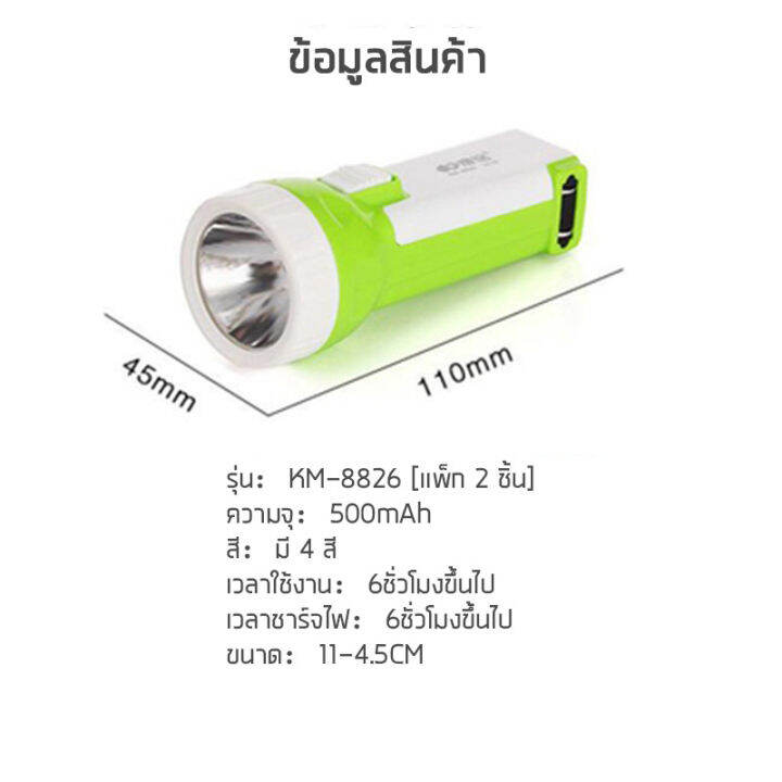 ไฟฉายขนาดเล็ก-ไฟฉายอเนกประสงค์-ไฟled-ชาร์จไฟบ้าน-ใช้ที่บ้าน-ลานจอดรถ-เดินขบวน-หลอดledทนทาน-สว่างมาก-คละสี-ใช้ได้ทุกที่ทุกเวลา-วัสดุเกรด