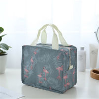 New Japanese Cactus Printing Portable Lunch Bag Waterproof Oxford Women Student Thermo Food Bags Office School Picnic Cooler Bag