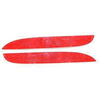 Rear Bumper Reflector Light Trim Warning Lamp 63142990863 63142990864 for - X1 E84 2009 2010 2011 2012 ,L+R