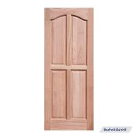 ส่งฟรี! ประตูไม้สยาแดง N999 4 ฟักปีกนก 80x200 ซม. IRON WOOD DOOR N999 4-PANEL 80X200CM ARCHED TOP NATURAL มืออาชีพเรื่องประตู มั่นใจคุณภาพ ประตูราคาถูก พร้อมเก็บเงินปลายทาง